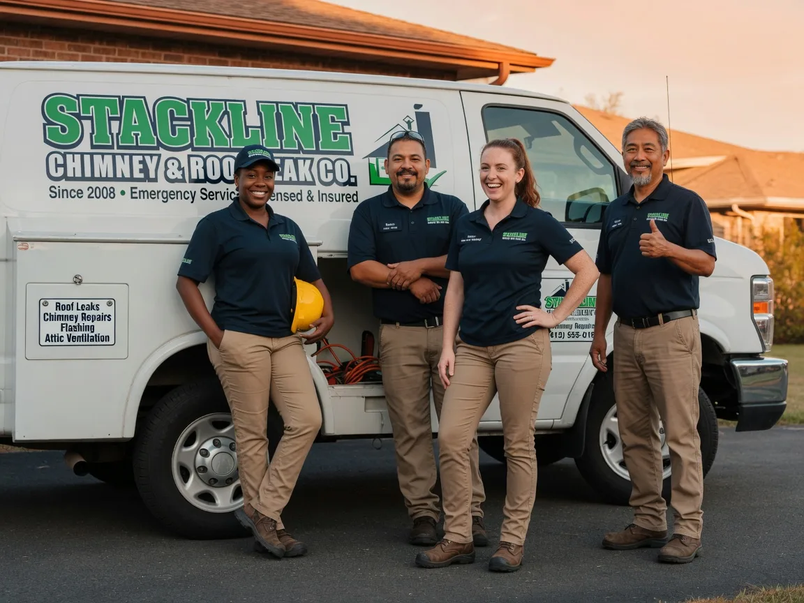 Chimney flashing repair company in Myrtle, MS